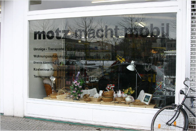 Laden Anzeige motz macht mobil